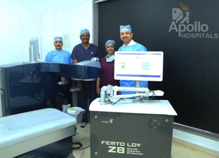 Apollo Hospitals launches latest generation ophthalmology laser machine